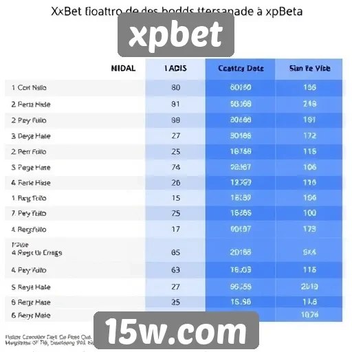 Comparativo de odds entre xpbet e concorrentes